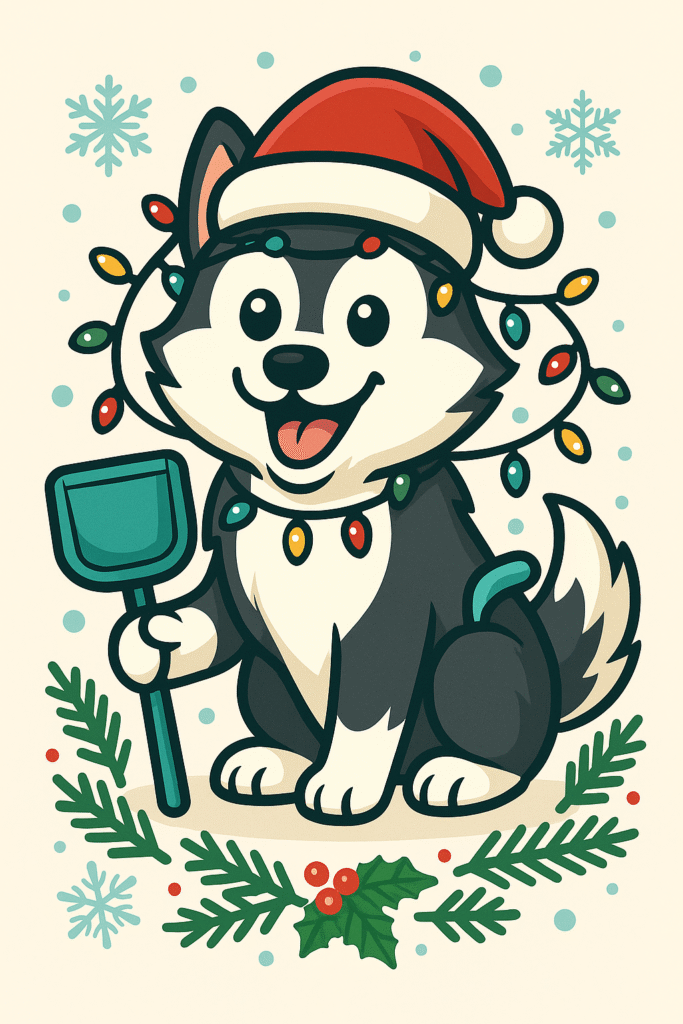 Holiday logo mascot